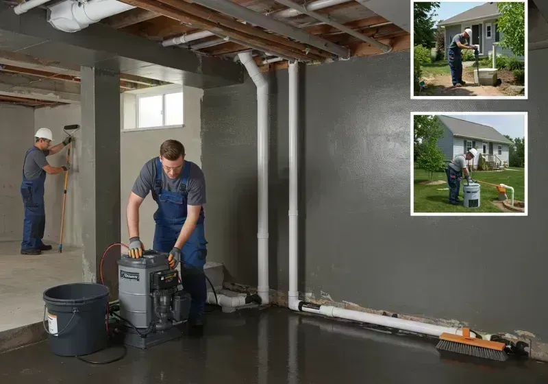 Basement Waterproofing and Flood Prevention process in Town and Country, MO